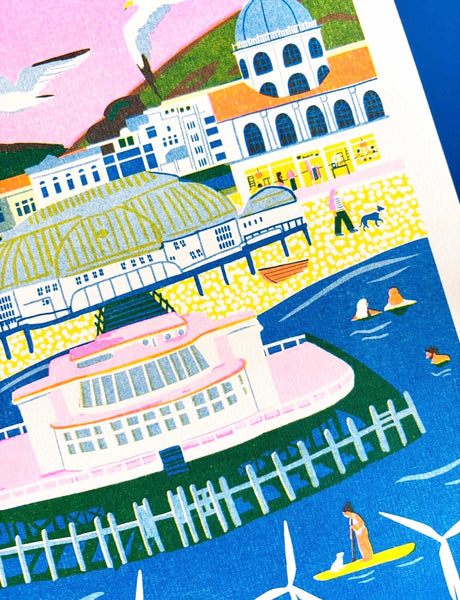 Worthing riso print