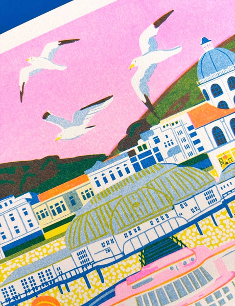 Worthing riso print