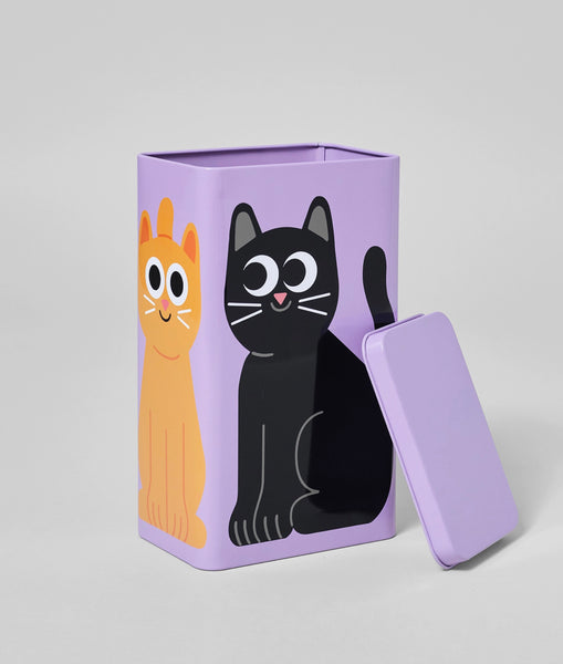 Cats Coffee Tin