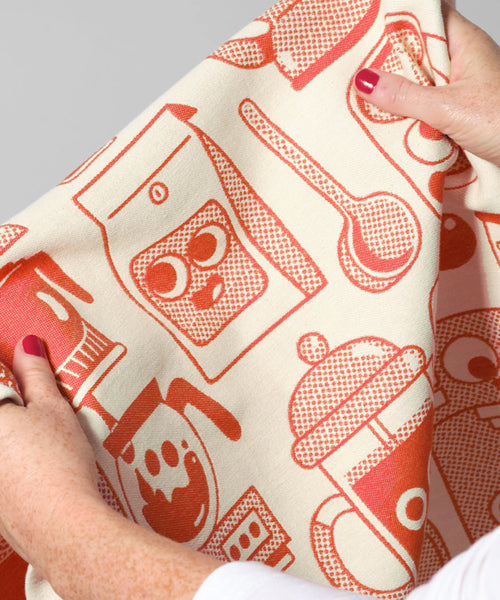 Coffee Time tea towel