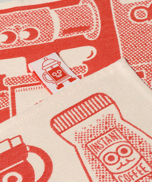 Coffee Time tea towel