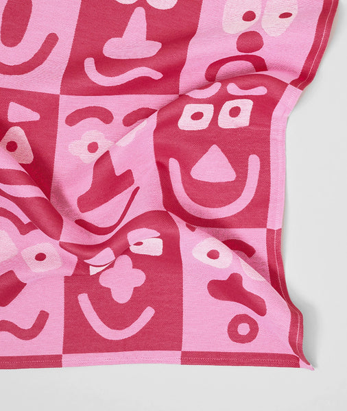 Making Faces tea towel - Inspired 