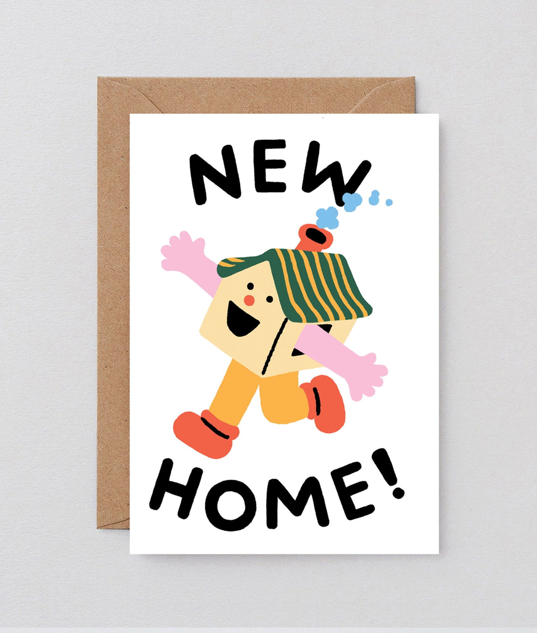 Happy House New Home card