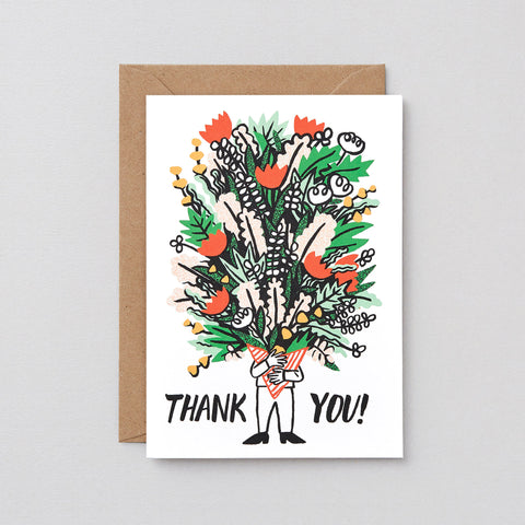 Thank You Bunch Of Flowers card