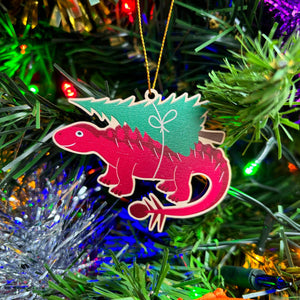 Ankylosaurus Dinosaur Christmas decoration