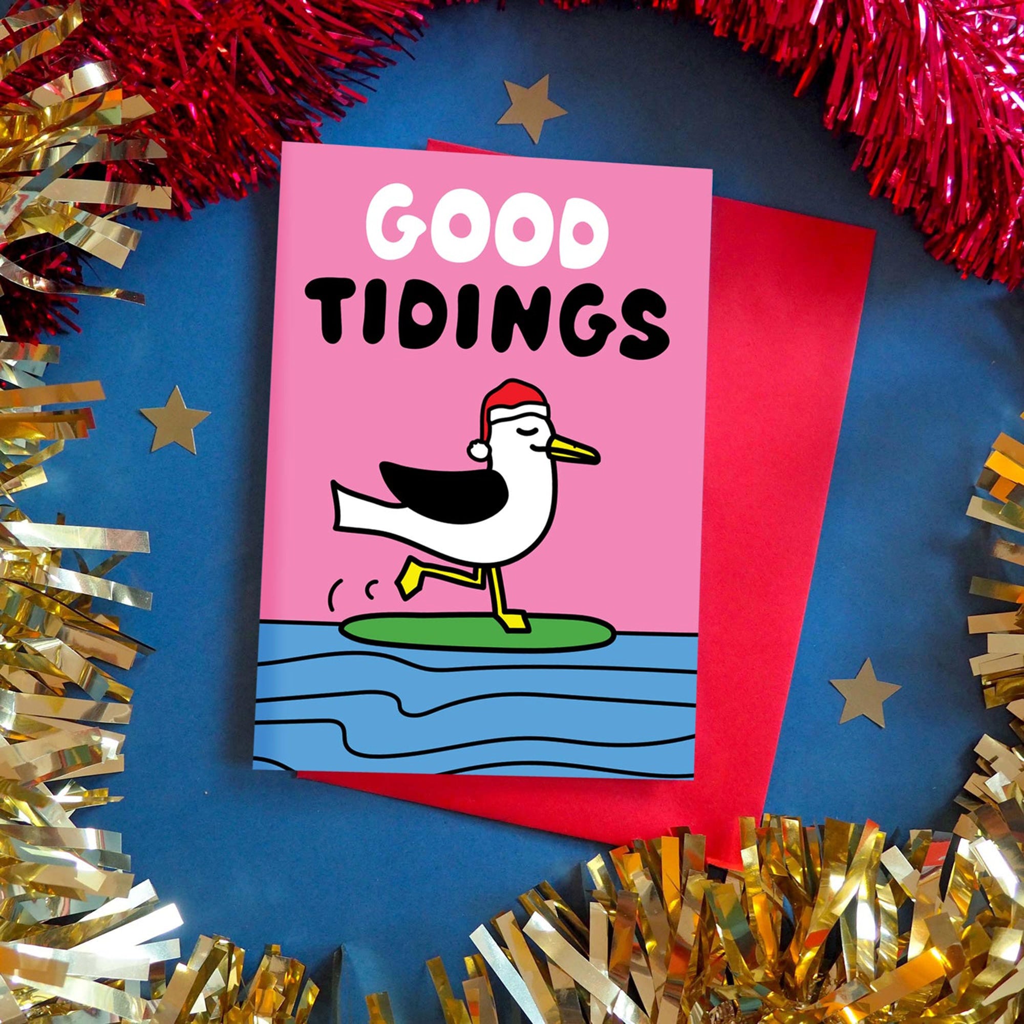 Good Tidings Christmas card