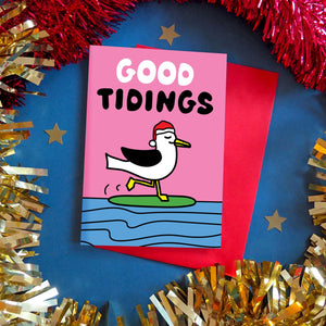 Good Tidings Christmas card