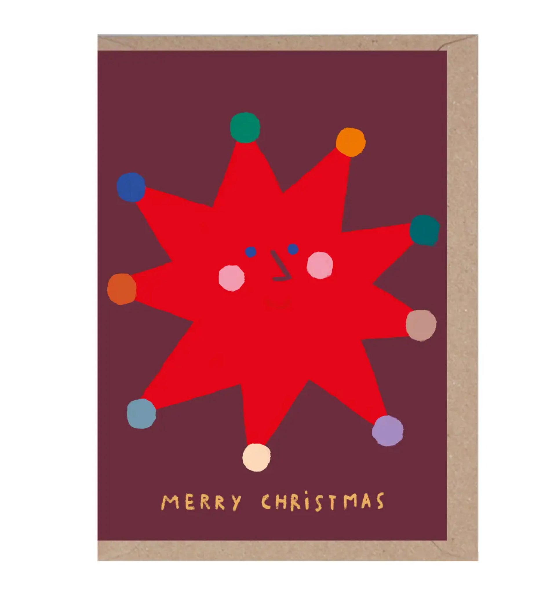 Star Christmas card