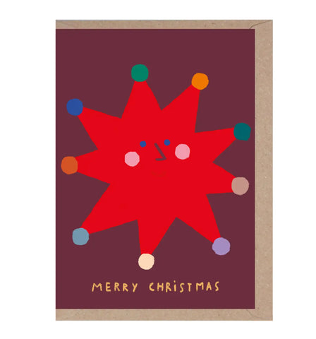Star Christmas card