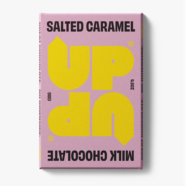 Salted Caramel milk chocolate bar