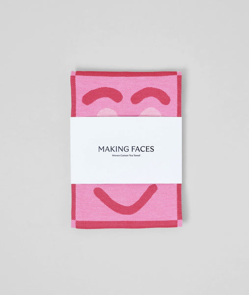 Making Faces tea towel - Inspired 