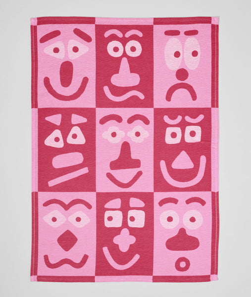 Making Faces tea towel - Inspired 