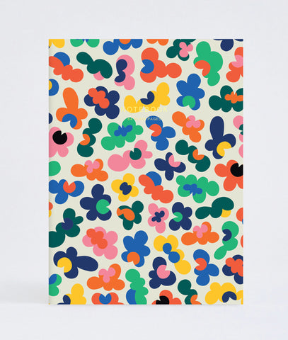 Floral burst notebook