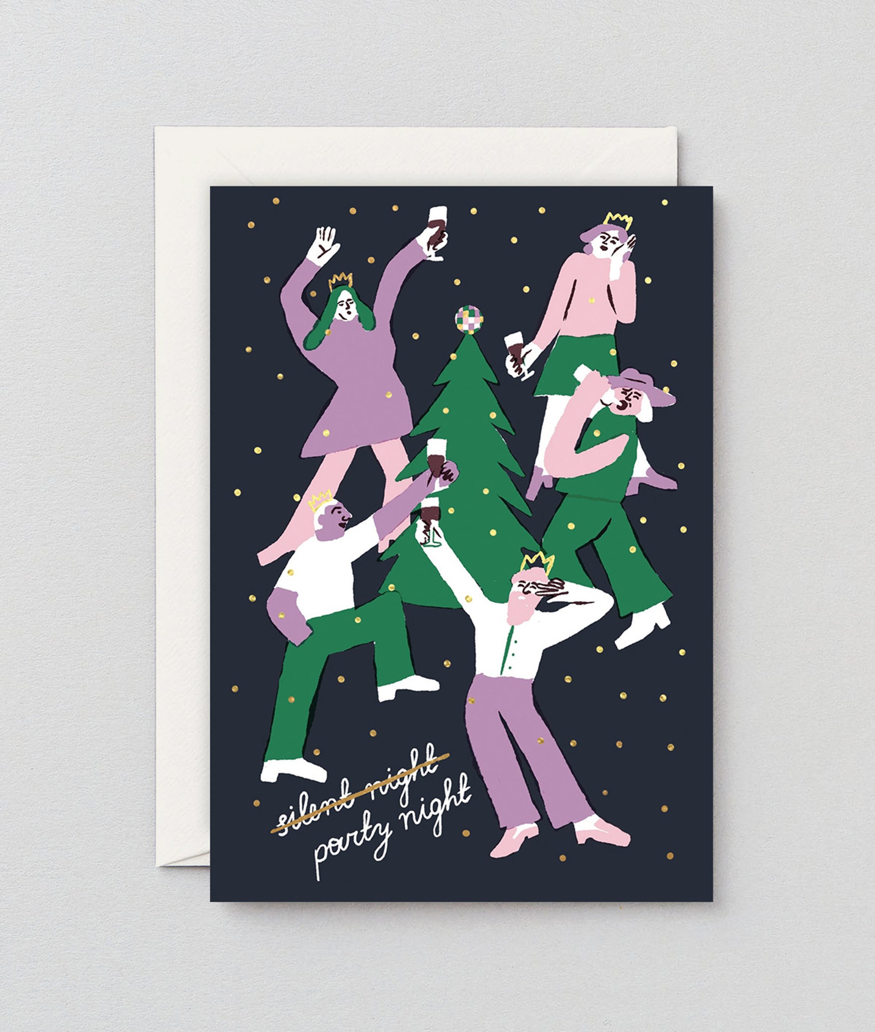Party Night Christmas card