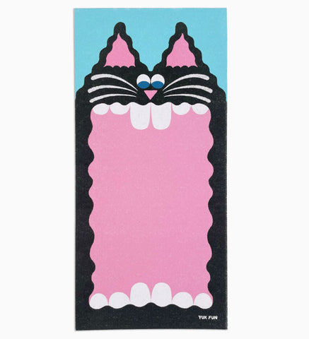 Big Mouth Cat notepad