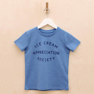Ice Cream Appreciation Society blueberry baby t-shirt