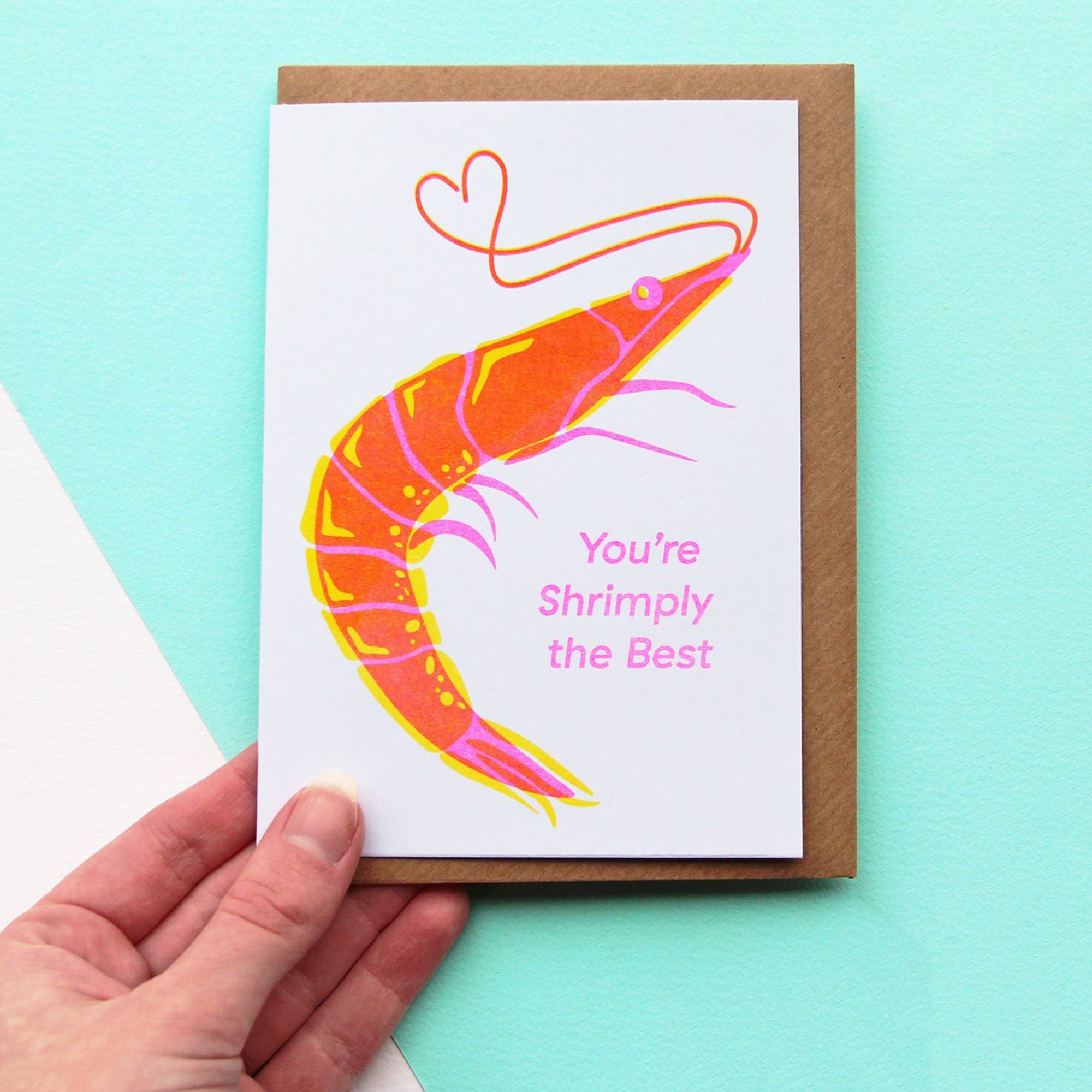 Shrimply the best greetings card