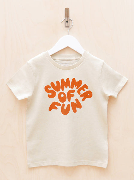 Summer of fun kids t-shirt