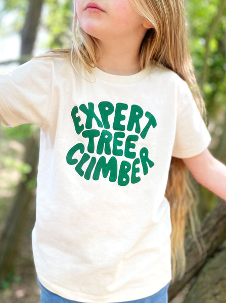 Expert Tree Climber kids t-shirt