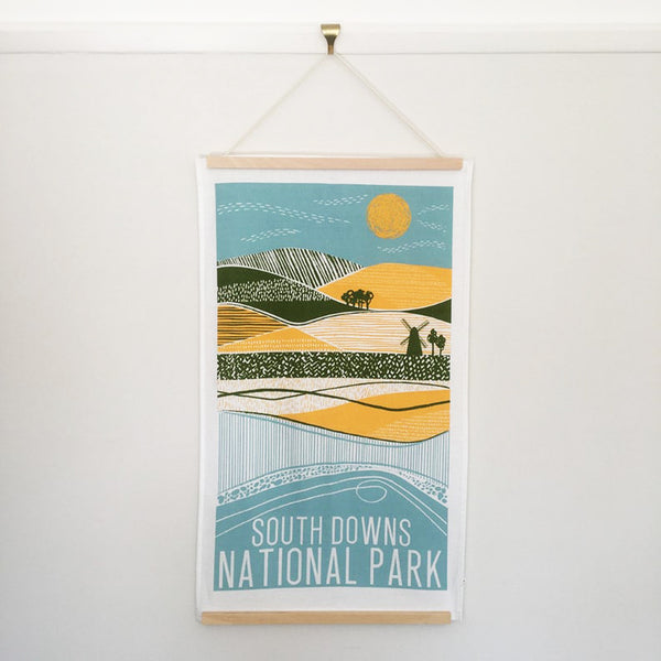 South Downs National Park tea towel - Inspired 