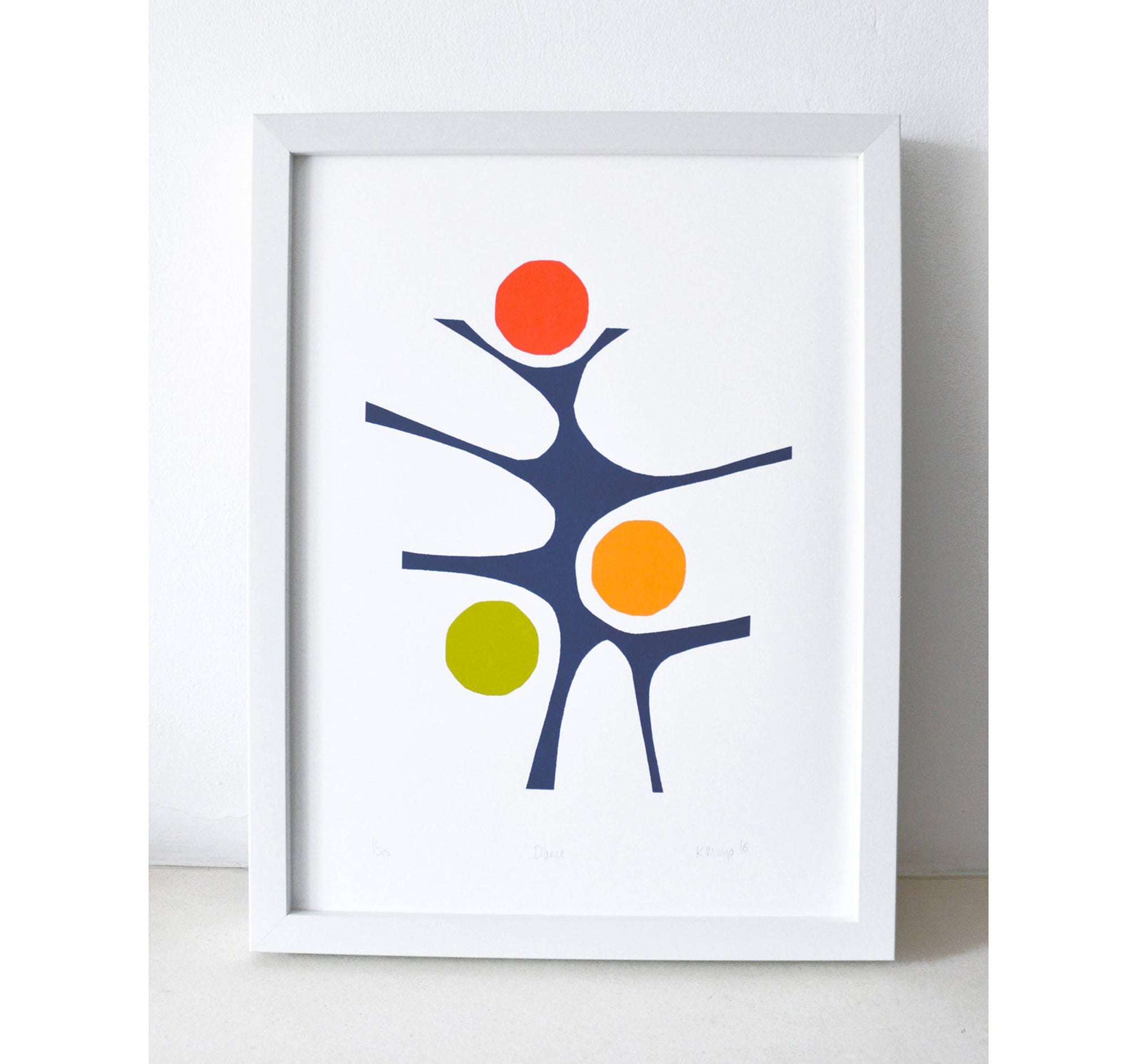 Dance screen print