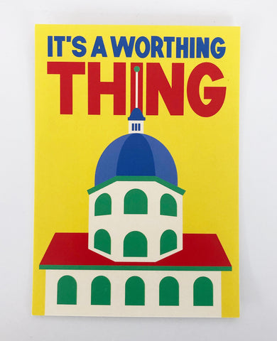 It's a Worthing Thing postcard