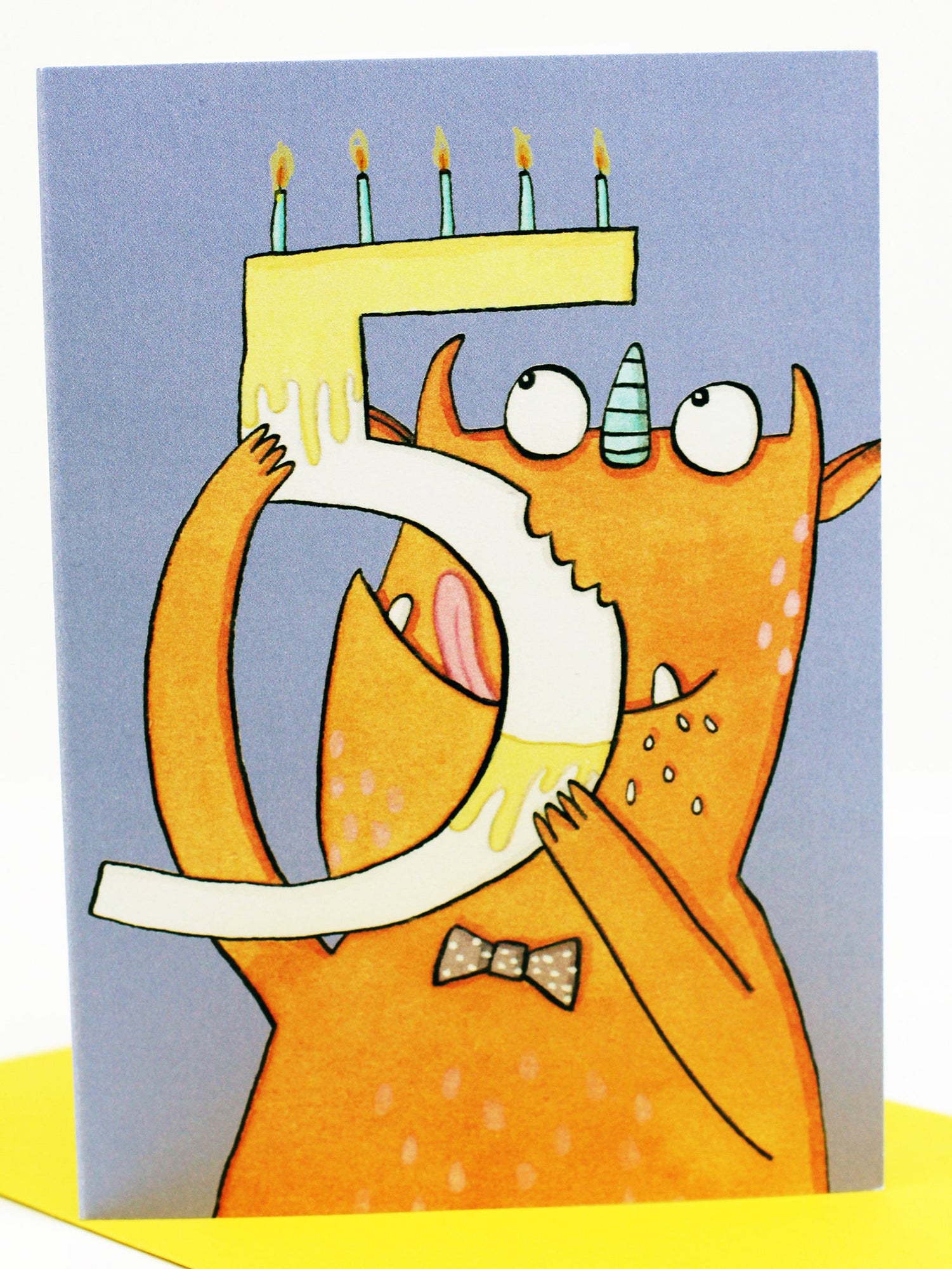 Fifth Birthday card