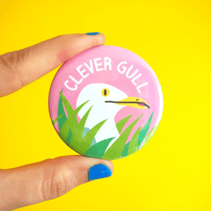Clever Gull badge - Inspired 