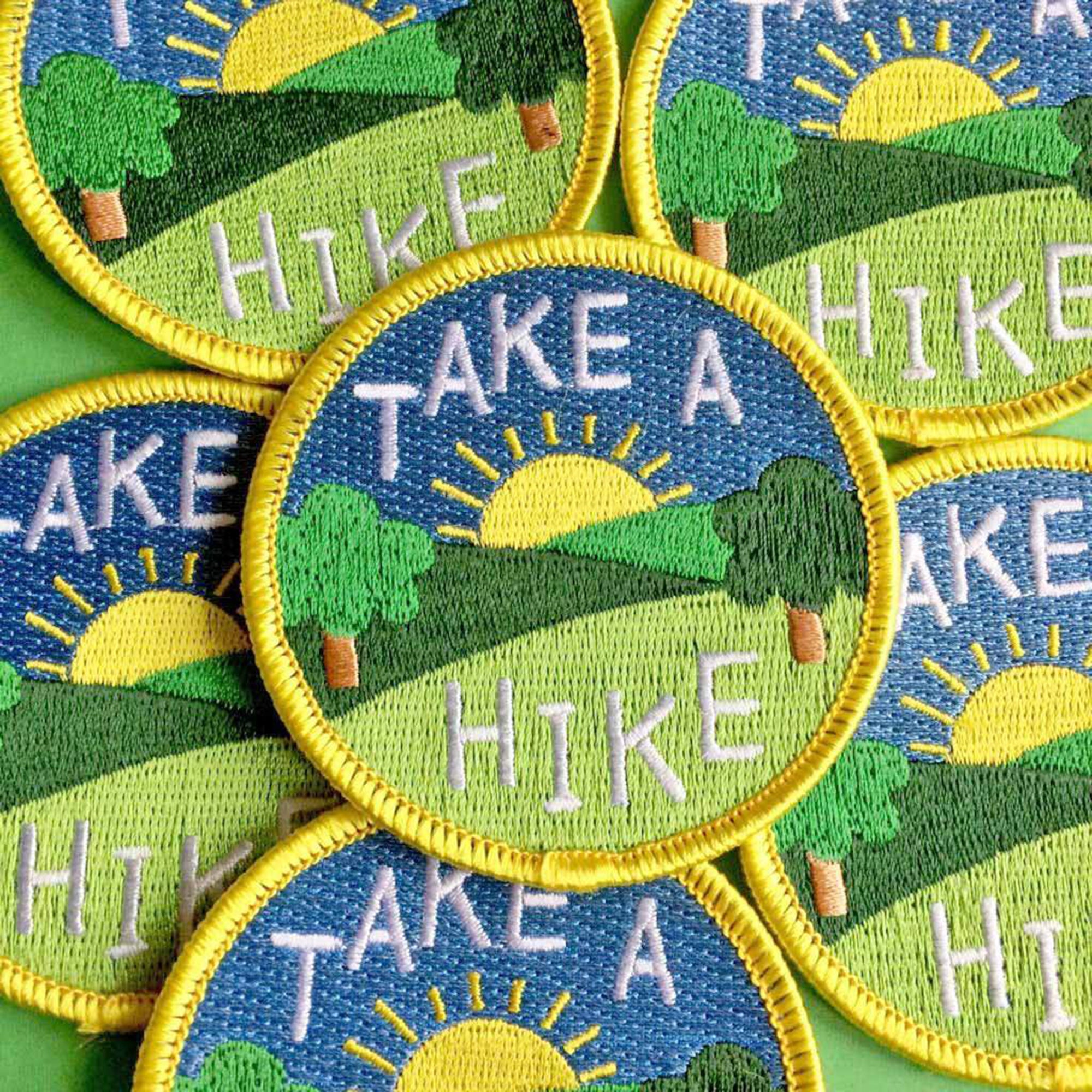 Take a Hike patch - Inspired 