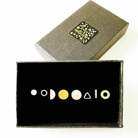 Mix and match eight stud earring set