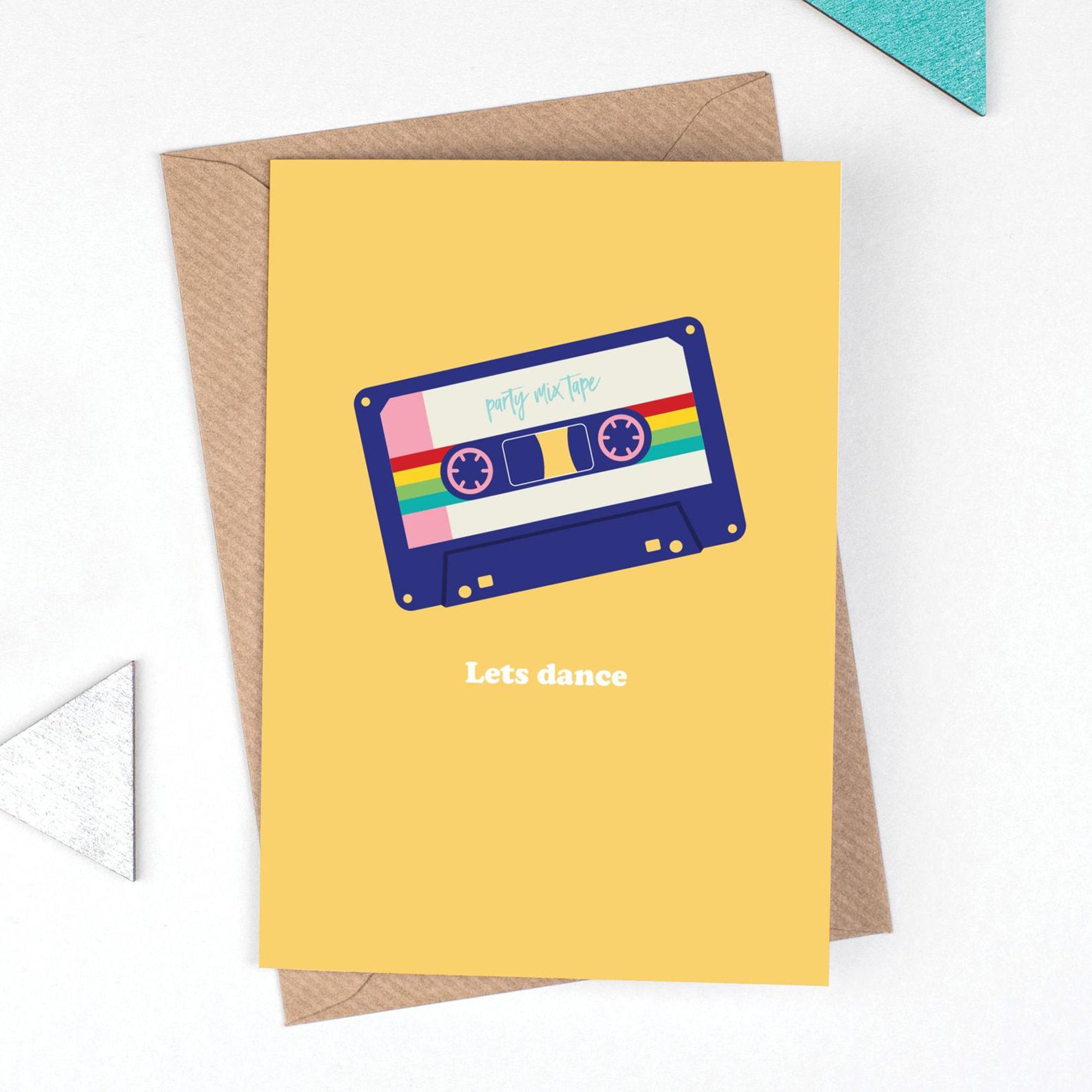 Let's Dance greetings card - Inspired 