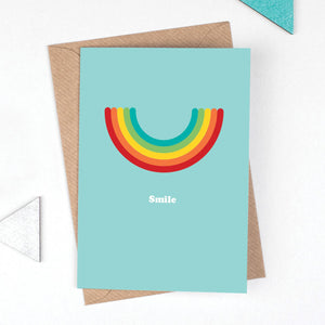 Smile greetings card - Inspired 