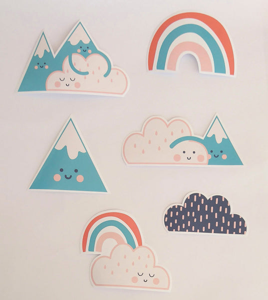 Cuddle Mountain sticker pack
