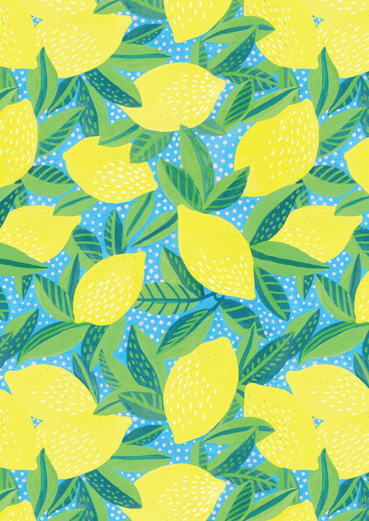Limone wrapping paper - Inspired 