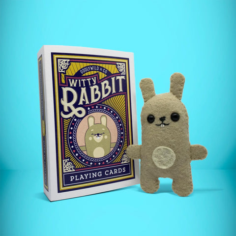 Felt Rabbit in a box