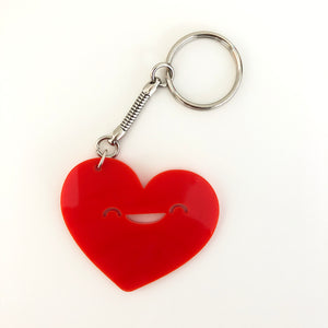 Heart keyring