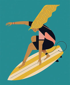 Surfer card