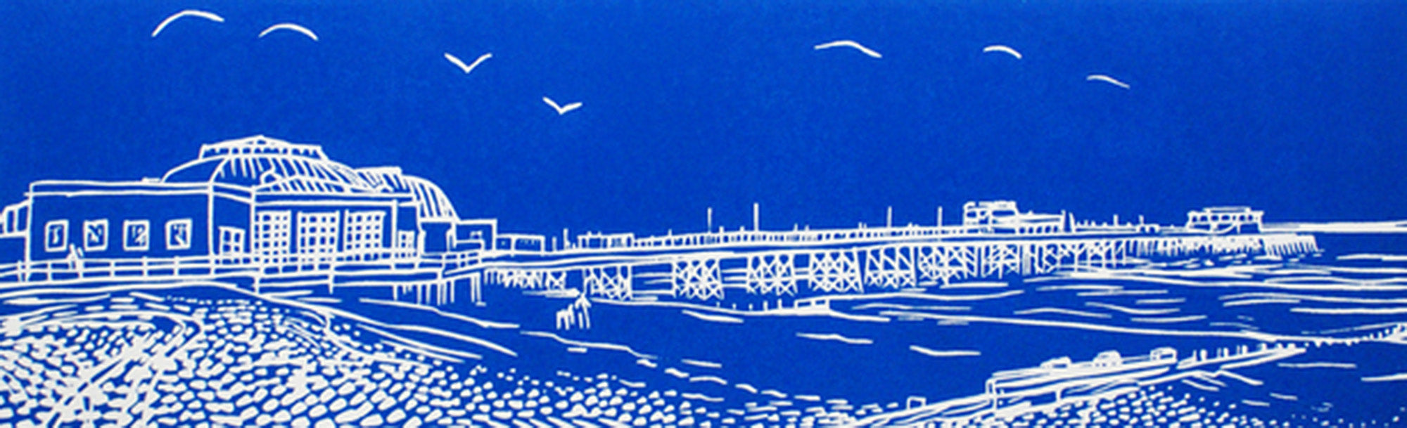 Worthing Pier card