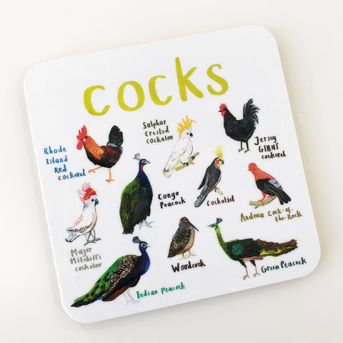 Cocks coaster