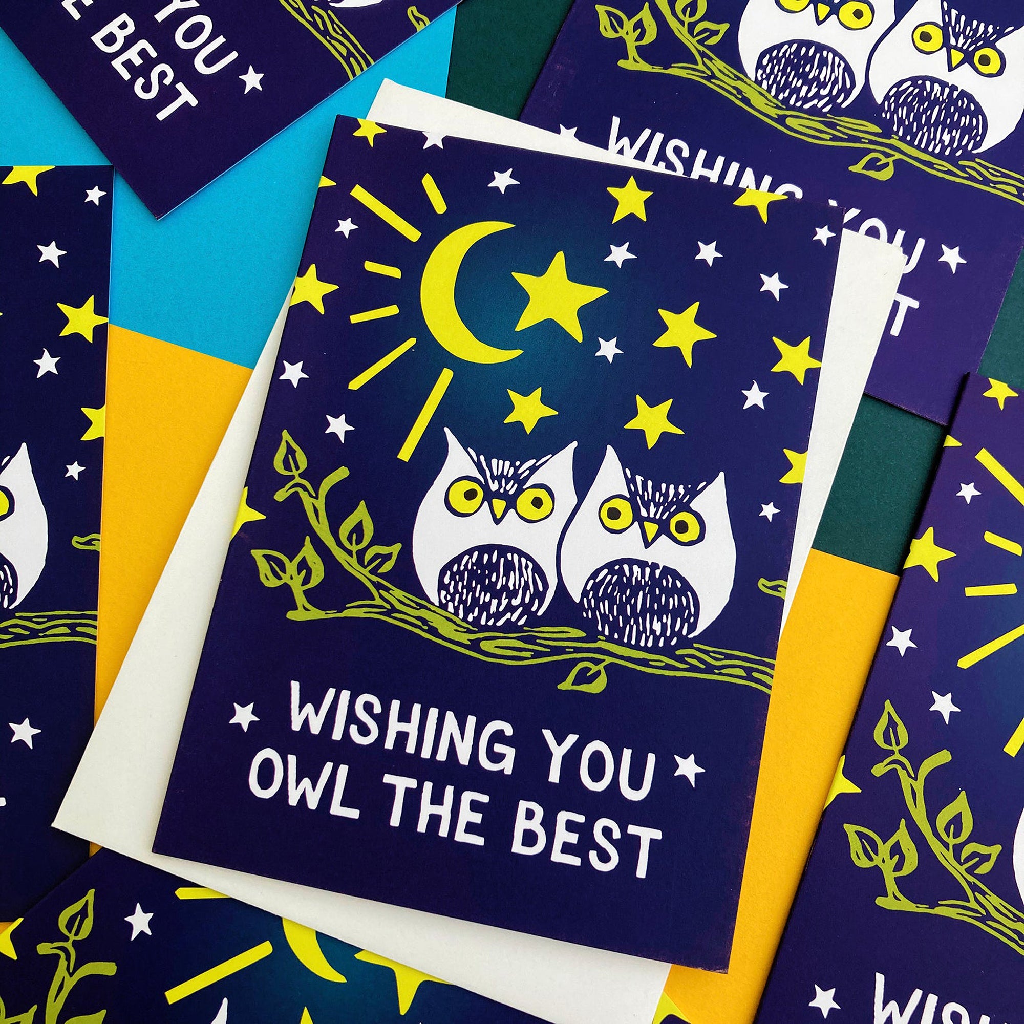 Wishing you owl the best card