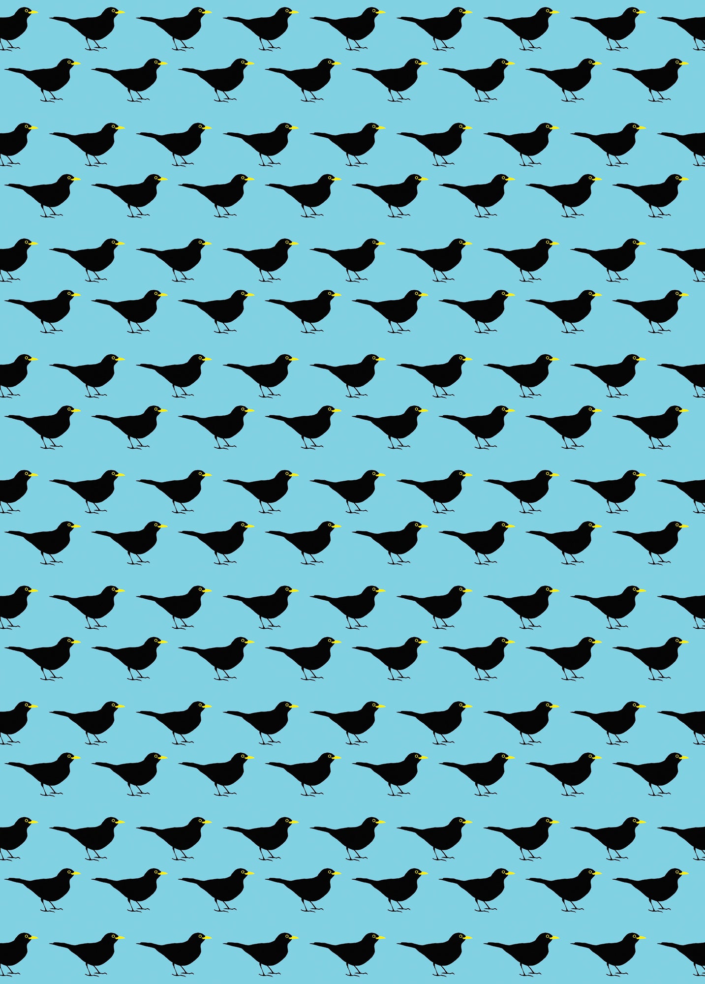Blackbird wrapping paper - Inspired 