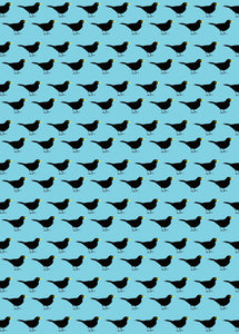 Blackbird wrapping paper - Inspired 