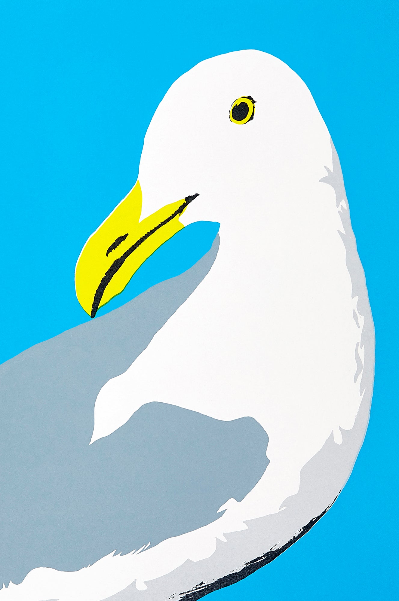 Douglas Gull A4 giclee print - Inspired 