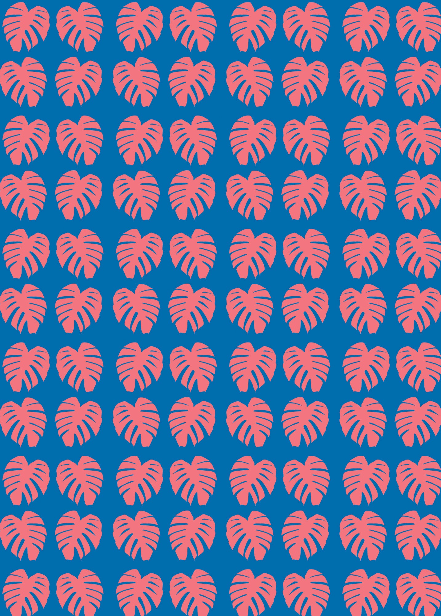 Monstera leaf wrapping paper - Inspired 