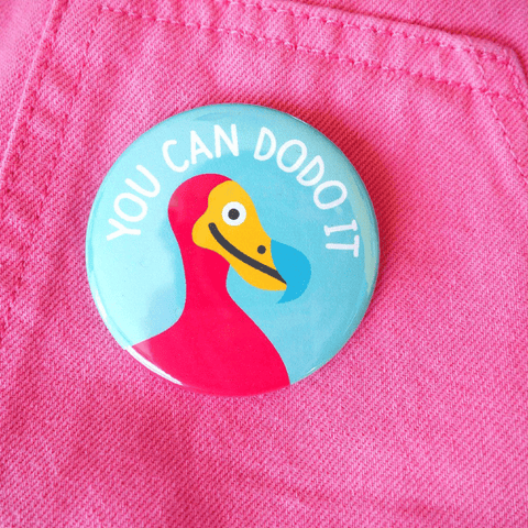 You can Dodo it badge