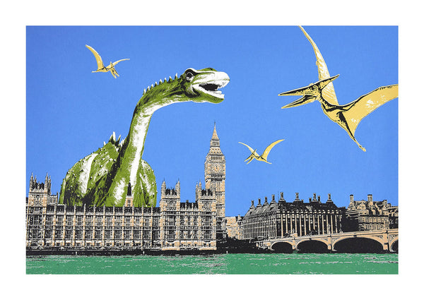 Westminster Dinos Greetings Card