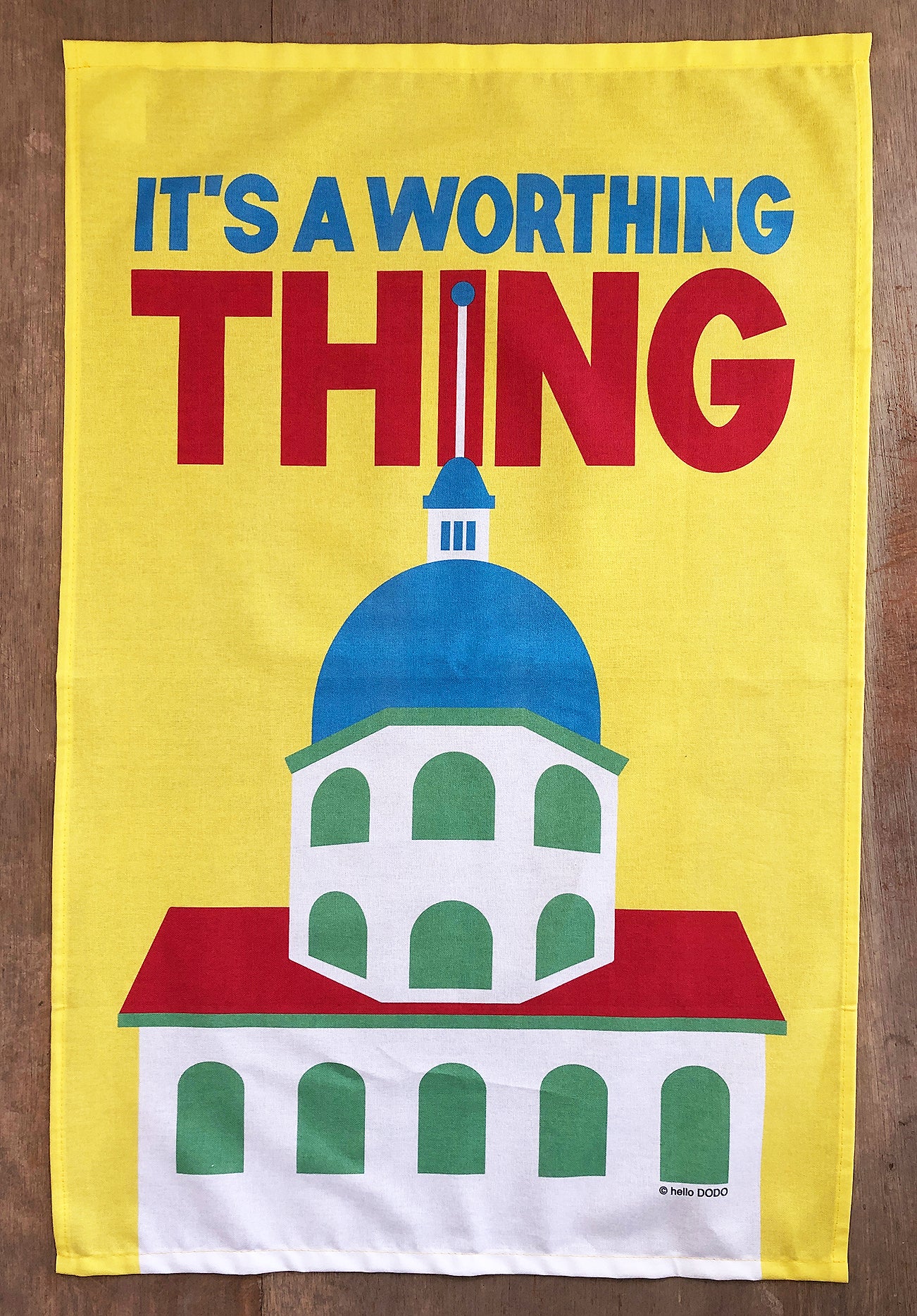 It's A Worthing Thing tea towel