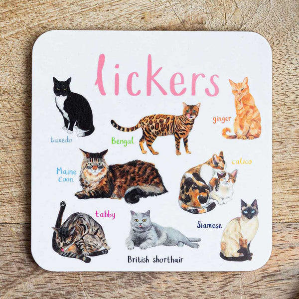 Lickers coaster