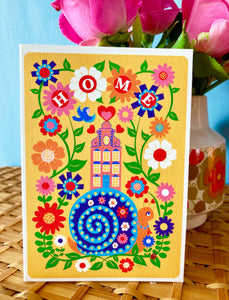 Home  greetings card